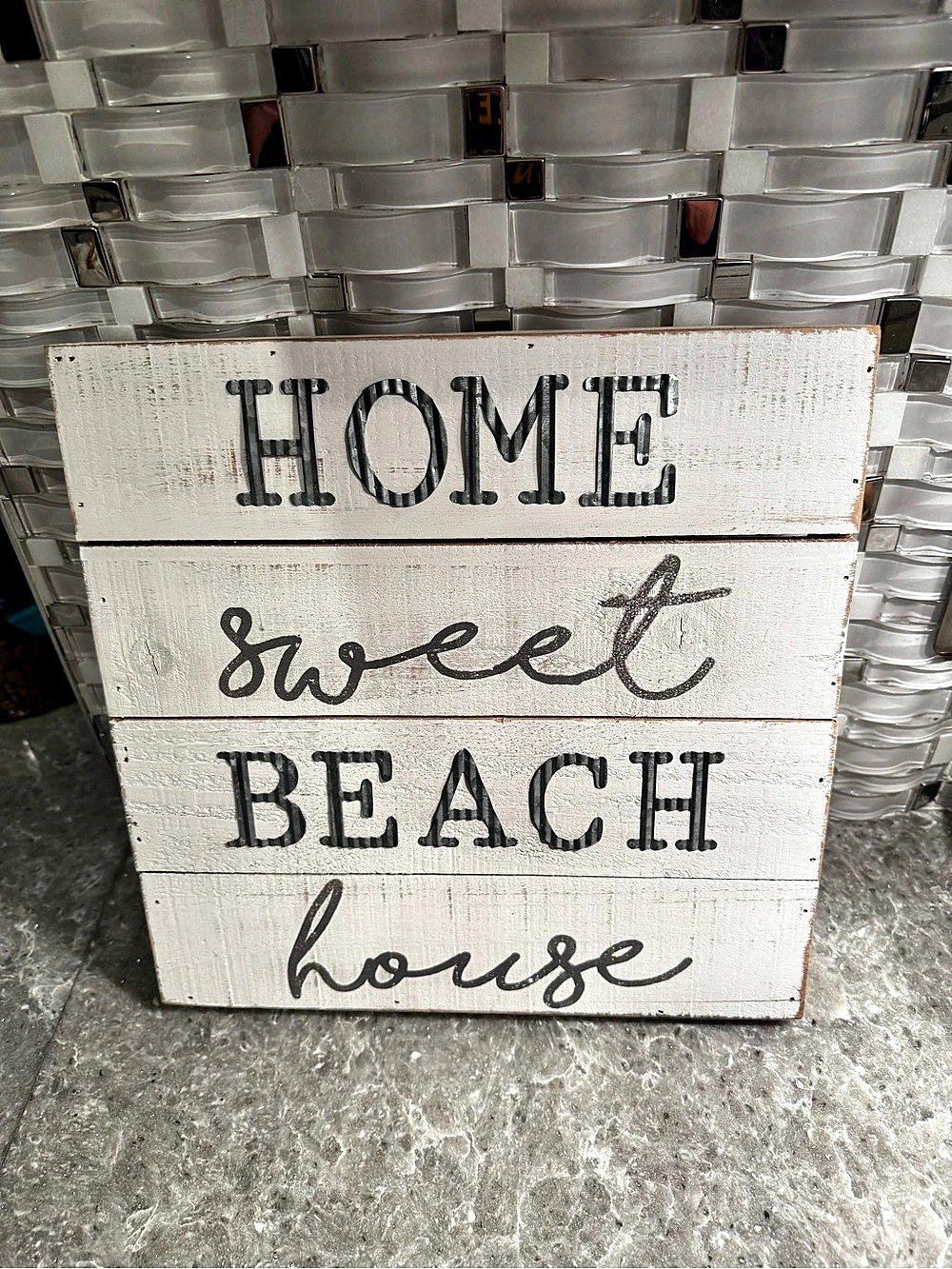 Home Sweet Beach House Wall Sign